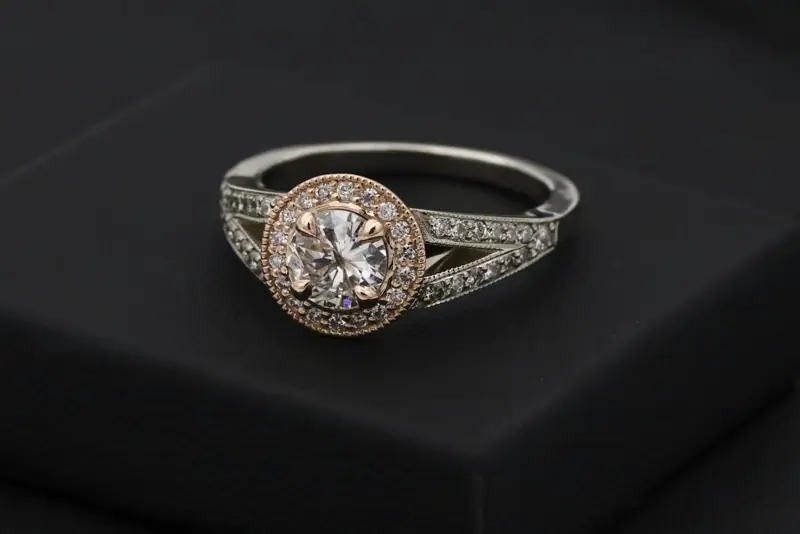 Setting a morganite stone