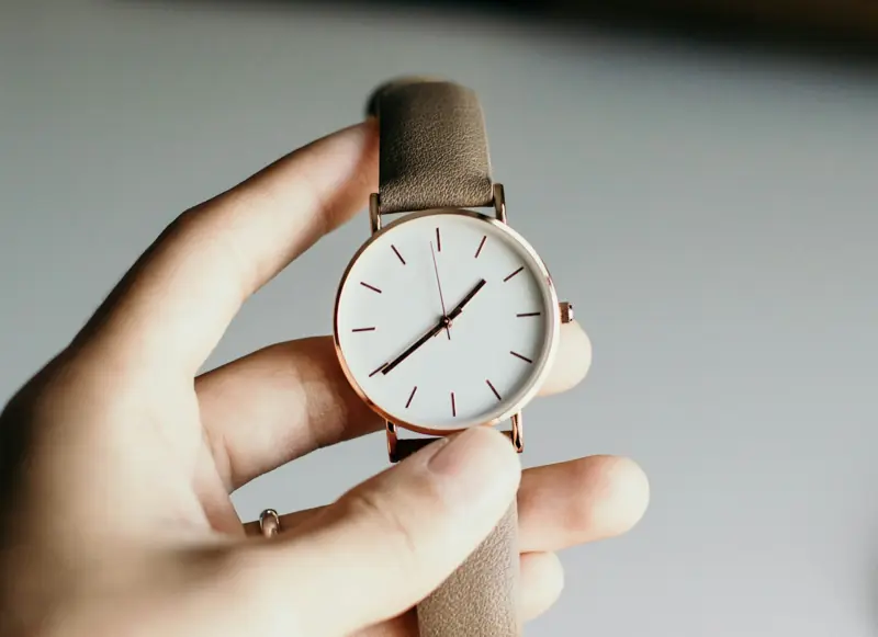 Fitting a hand-rolled suede strap